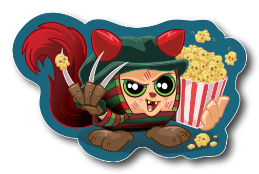 Nightmare Popcorn STICKER