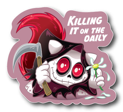 Numbah Nine Killing It STICKER