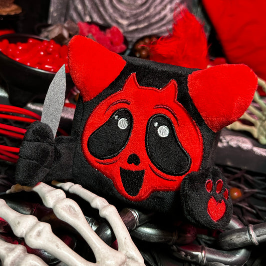 Black Cherry GhostPuss signature size plushie