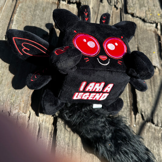 Mothman-Kat signature size plushie