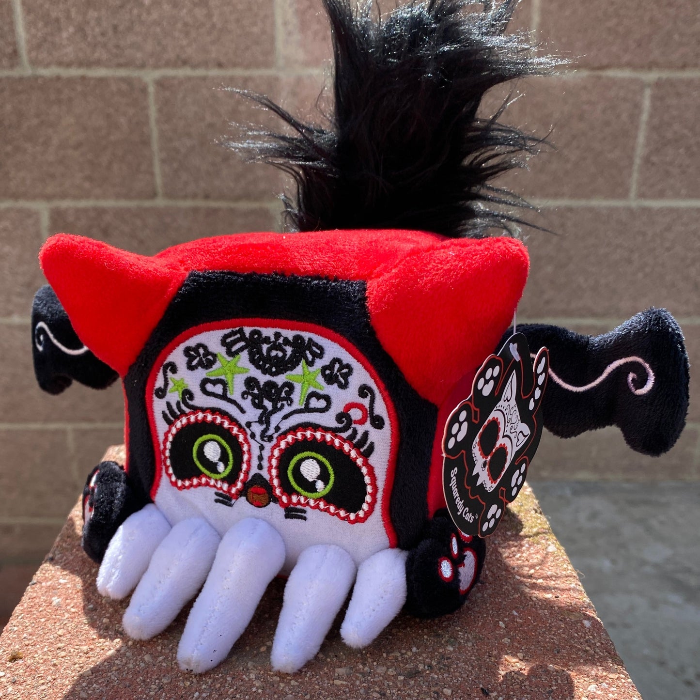 Sugar Skull Cathulhu signature size plushie